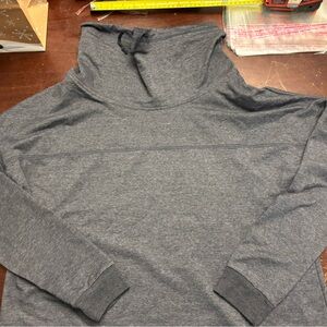 Simply southern black gray cocoon wrap neck w drawstring new athletic 
 Xl top